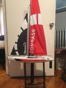 53” Remote Control Electric Sailboat with Accessories