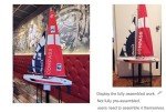 53” Remote Control Electric Sailboat with Accessories