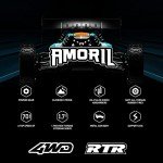 AMORIL 1:14 Remote Control Monster Truck