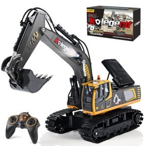 Kolegend 11-Channel Remote Control Excavator Toy