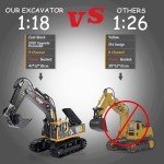 Kolegend 11-Channel Remote Control Excavator Toy