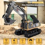 Kolegend 11-Channel Remote Control Excavator Toy