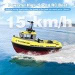 High-Speed 1/72 RC Tugboat for Pools & Lakes