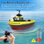 High-Speed 1/72 RC Tugboat for Pools & Lakes