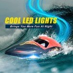 Hosim Brushless Fast RC Racing Boat with LED