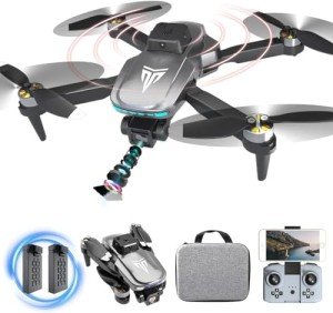 4K Camera Drone for Kids and Adults, Foldable
