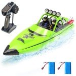 Hitish 2.4GHz Fast RC Boat for Kids & Adults
