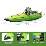 Hitish 2.4GHz Fast RC Boat for Kids & Adults