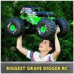 Mega Grave Digger All-Terrain RC Monster Truck