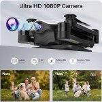 SIMREX X900 Foldable Drone with 1080P Camera