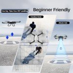 SIMREX X900 Foldable Drone with 1080P Camera