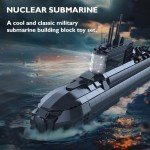 Nuclear Submarine Building Set for RC Enthusiasts