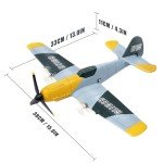 HAWK'S WORK 3-Channel RC Plane BF-109