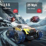 DEERC High-Speed 4WD RC Monster Truck