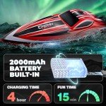 BEZGAR 16" Brushless Fast RC Speed Boat