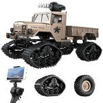 REMOTE CONTROL MILITARY TRUCK WITH HD CAMERA