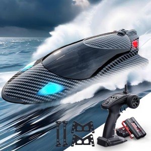 LED Remote Control Speed Boat for Kids & Adults