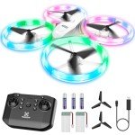 Kids' RC Drone with LED Lights and 3D Flip