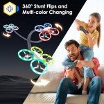 Kids' RC Drone with LED Lights and 3D Flip