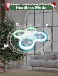 LED Mini Drone for Kids 8-12 - Easy Fun!