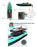 High-Speed POCO DIVO Tornado RC Racing Boat
