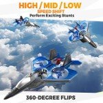 SMILESSKIDDO F-22 Raptor Mini RC Stunt Drone