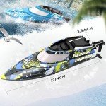 BEZGAR Fast Speed RC Boat Set for Kids