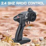 BEZGAR Fast Speed RC Boat Set for Kids