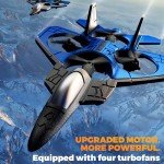 SMILESSKIDDO F-22 Raptor Mini RC Stunt Drone