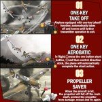 ANBURI 4-CH P-40 Warhawk RC Airplane