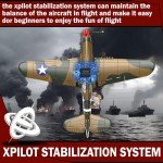 ANBURI 4-CH P-40 Warhawk RC Airplane