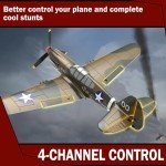 ANBURI 4-CH P-40 Warhawk RC Airplane