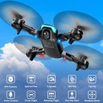 Beginner-Friendly 1080P Foldable Drone with Camera