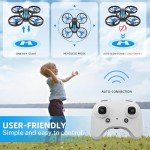 Mini Drone with Auto Hover, LED Lights, Remote