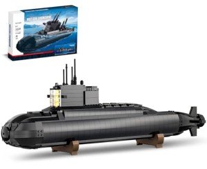 WW2 Submarine Building Blocks Kit for All Ages