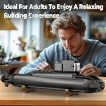 WW2 Submarine Building Blocks Kit for All Ages