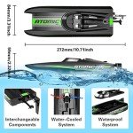 High-Speed Remote Control Boat for Pools & Lakes