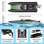 High-Speed Remote Control Boat for Pools & Lakes