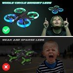 Kids Mini LED Drone with 360° Eversion Fun