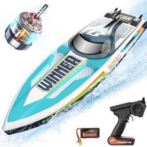 BEZGAR 18" High-Speed Remote Control Boat