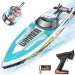 BEZGAR 18" High-Speed Remote Control Boat