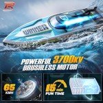 BEZGAR 18" High-Speed Remote Control Boat