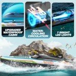 BEZGAR 18" High-Speed Remote Control Boat
