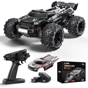 Fast 1/16 Brushless 4WD RC Car with Batteries
