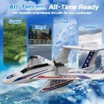 DEERC 3CH All-Terrain RC Plane for Kids