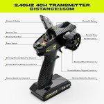 Fast Brushless 1/10 RC Off-Road Monster Truck