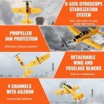 VEVOR 2.4GHz RC Plane with Gyro Stabilizer