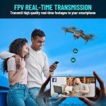 1080P HD Foldable Camera Drone for Kids & Adults