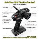 RIAARIO 1:14 High-Speed Off-Road RC Monster Truck