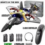 4-Channel Remote Control Plane for Kids & Adults